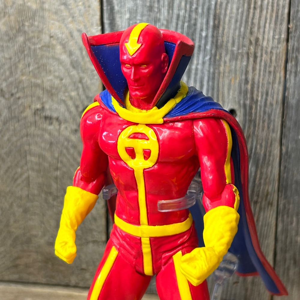 DC Direct Universe Classics Red Tornado Action Figure Series 1 2006 w/ Stand